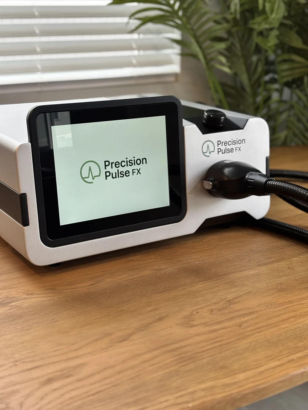 Precision Pulse FX focused shockwave machine in clinic