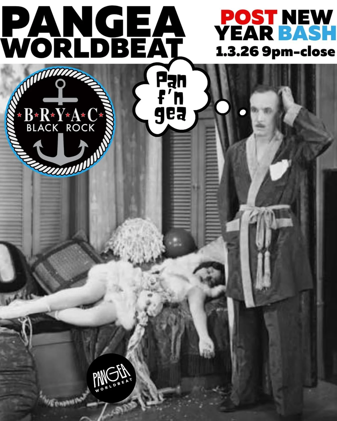 (((((FREE SHOW))))) Shake off your 2025 cobwebs, step out of political bewilderment, have a Gatorade, and get yo ass down to @bryacblackrock on Saturday 1/3 9pm-close, for our first show of, what will be an enormous year. See you there.