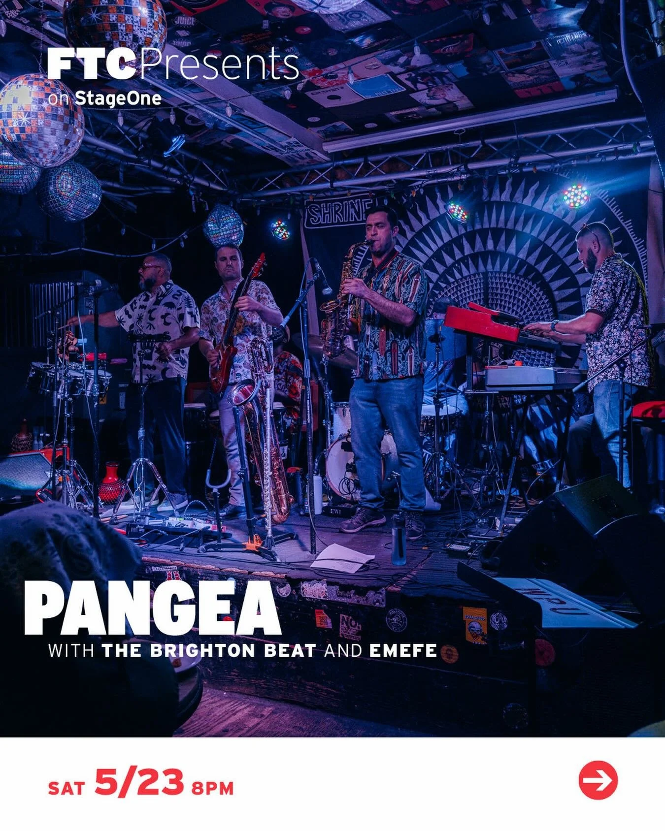 We&rsquo;re taking over FTC for this MONSTER show!

Can&rsquo;t wait to return to this amazing venue alongside this incredible lineup of bands! 

Tickets on sale now - link in bio 

📍@ftcpresents
🗓️ Saturday, May, 23rd 
🥁@thebrightonbeat @emefemus