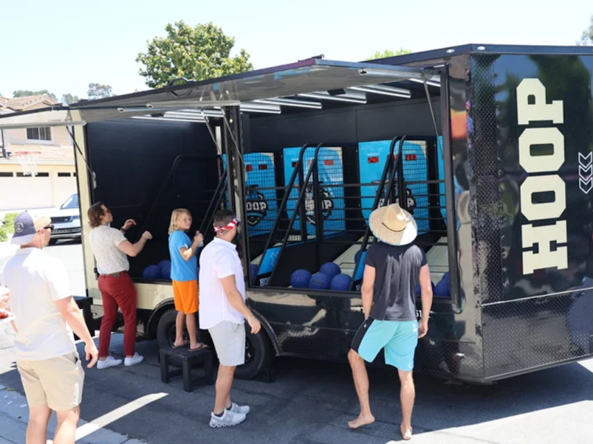 Ring in the New Year with High-Energy Fun: Hoop NY, New York’s Premier Arcade Basketball Rental Trailer