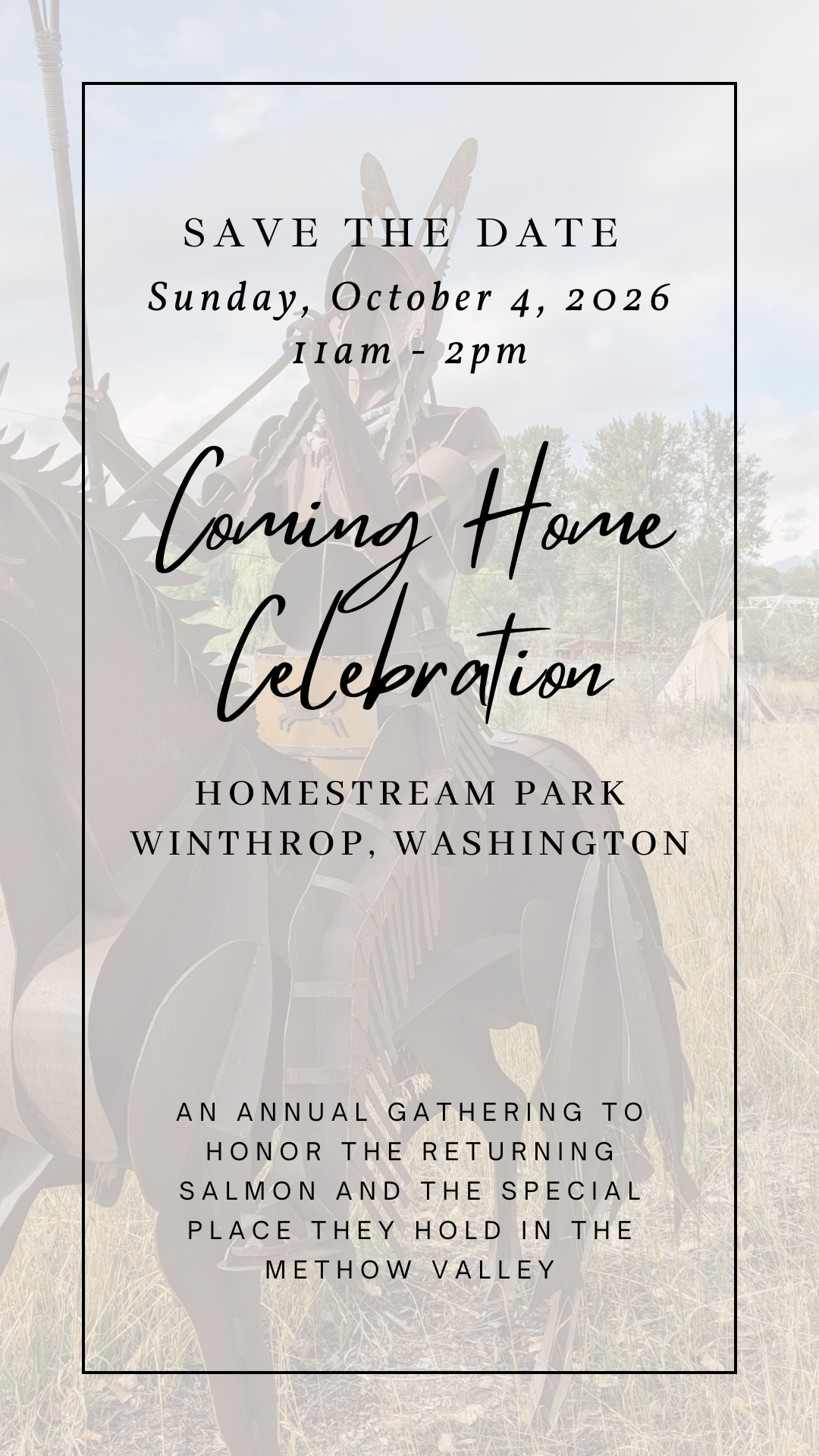 Coming Home Celebration at Homestream Park