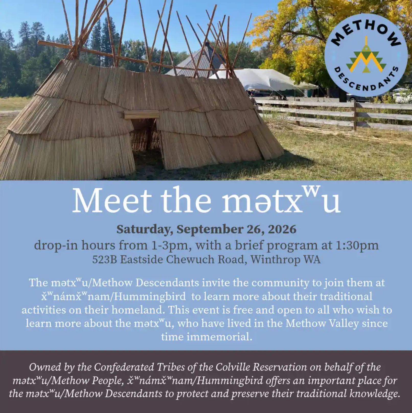 Meet the mətxʷu