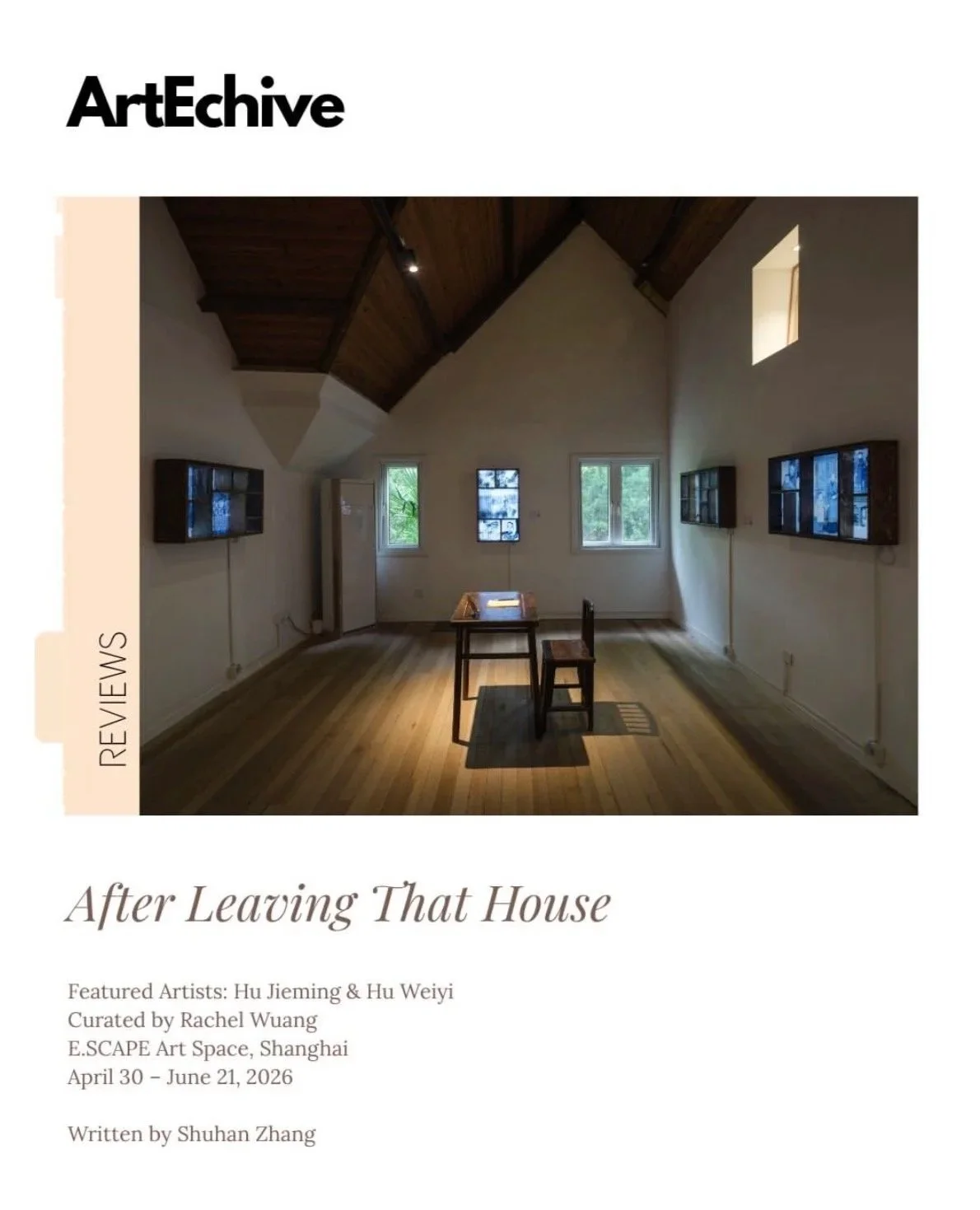 After Leaving That House. ArtEchive, 2026.
