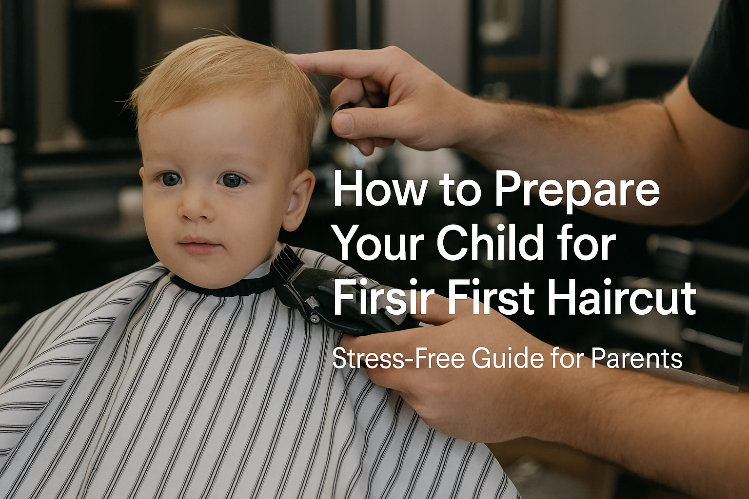 How to Prepare Your Child for Their First Haircut (Stress-Free Guide for Parents)