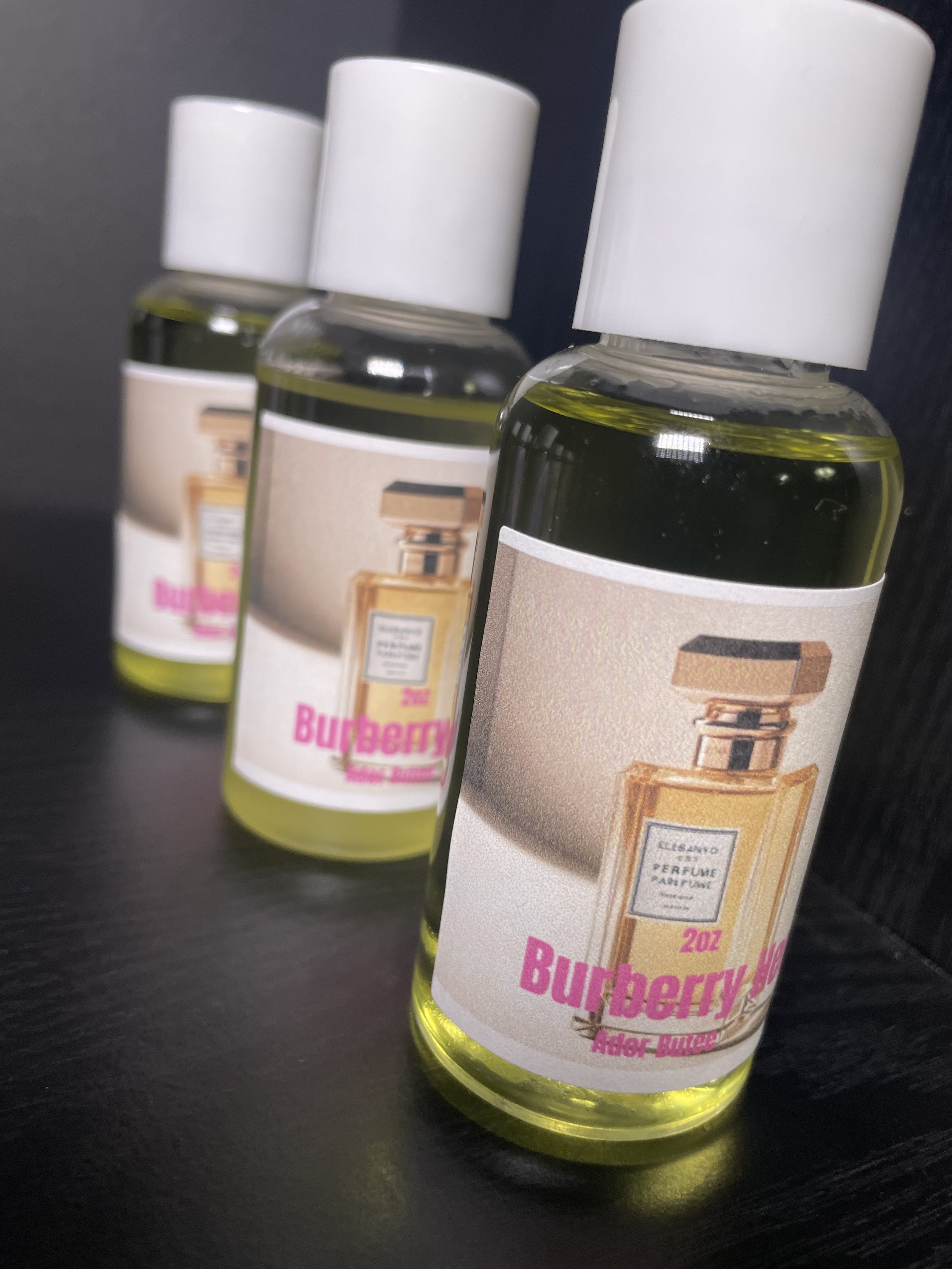 Burberry her body oil