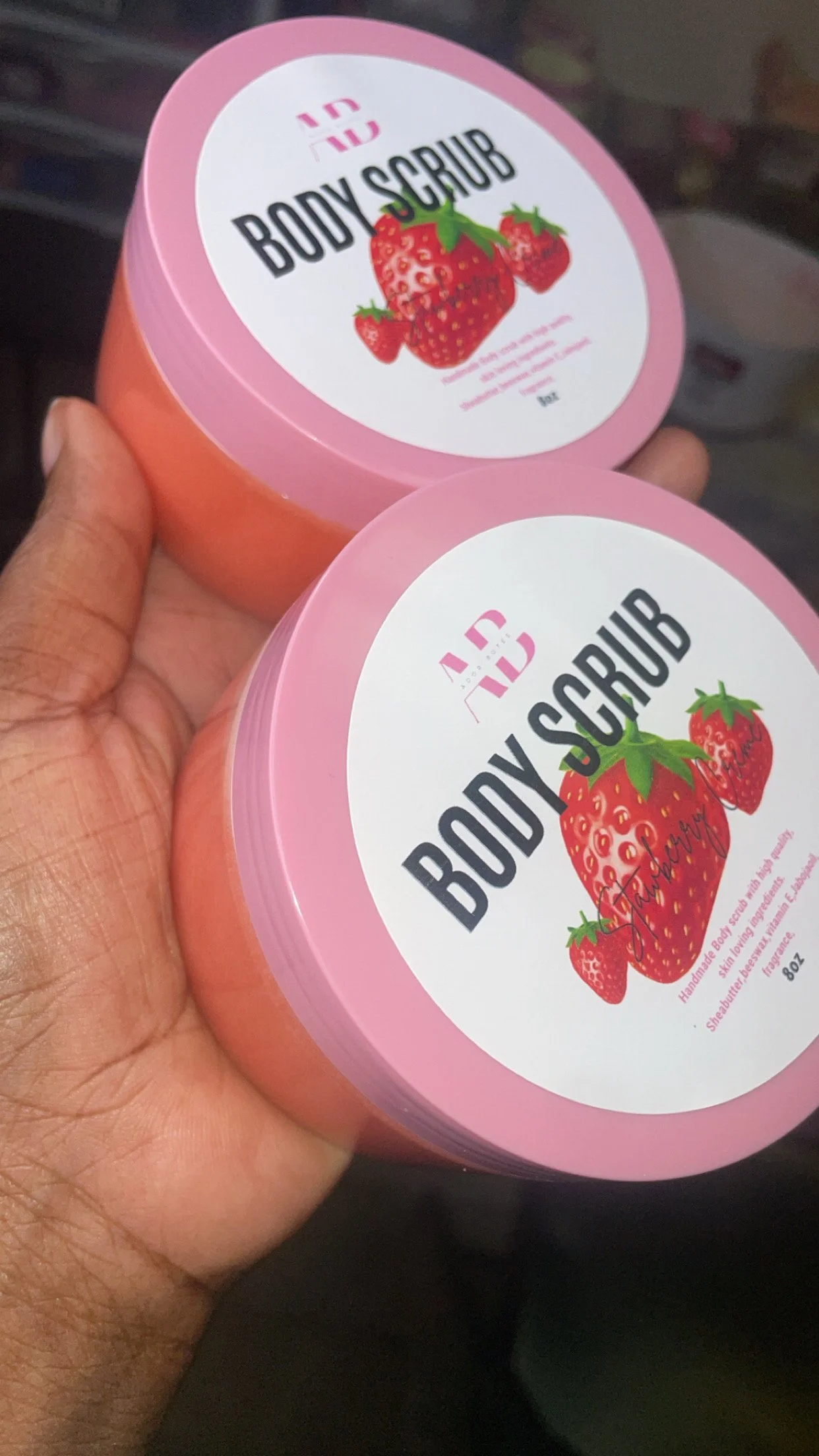 Strawberry Sugar scrub