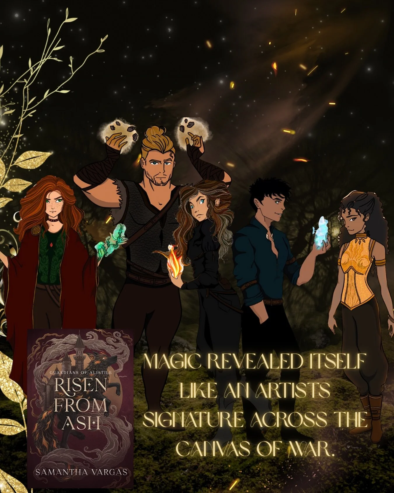 Guardians of Alistile: Risen from Ash - Book 1 - Coming December 2025

&ldquo;What do you want, Little Flame?&rdquo;
It was a question Kienna never dared to ask.
Raised behind the impenetrable Orb of River Storm, Kienna is destined to serve and prote