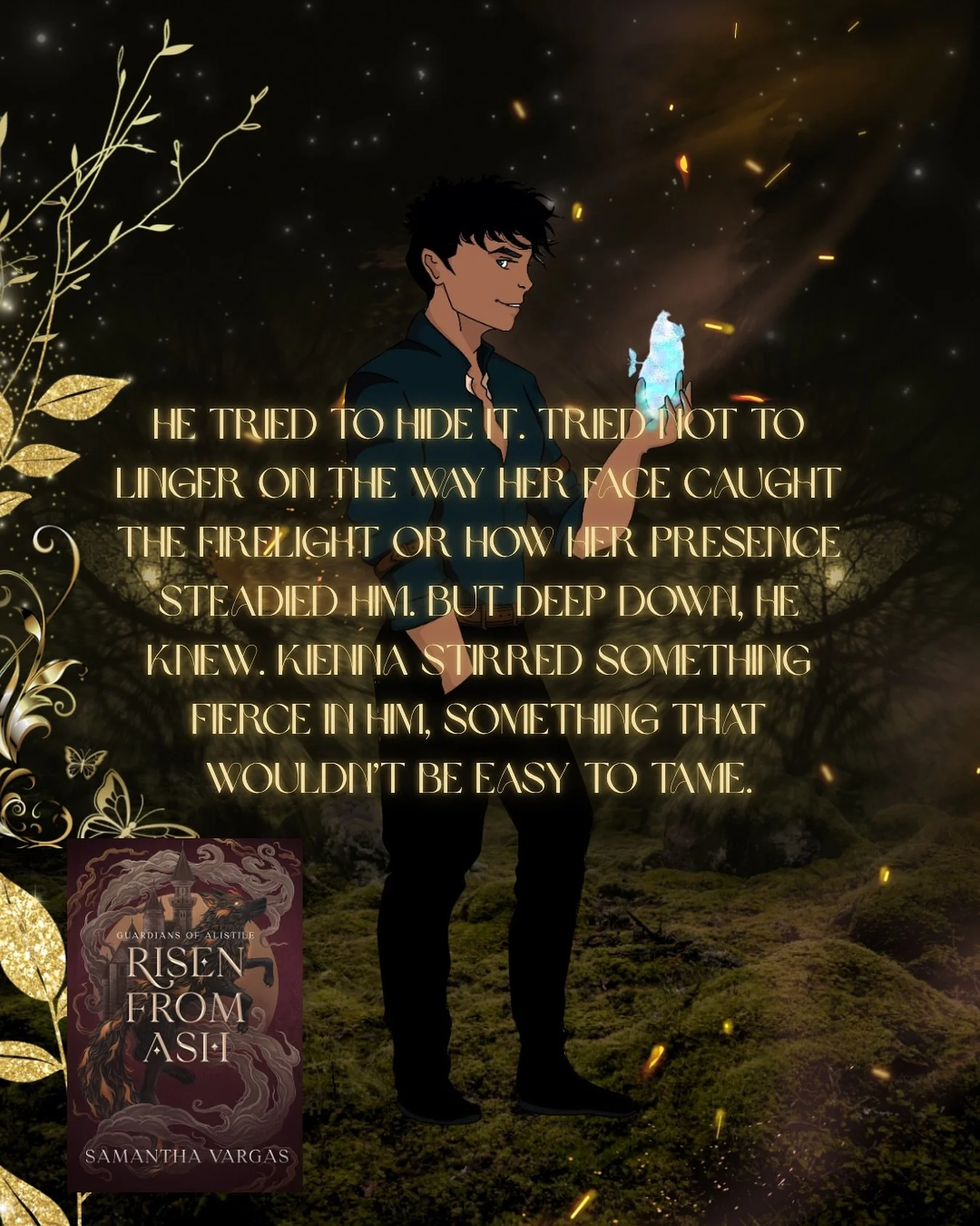 Guardians of Alistile: Risen from Ash - Book 1 - Coming December 2025

&ldquo;What do you want, Little Flame?&rdquo;
It was a question Kienna never dared to ask.
Raised behind the impenetrable Orb of River Storm, Kienna is destined to serve and prote