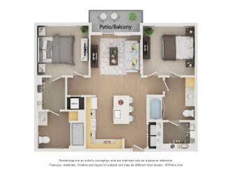 B4 | 2 Bed | 2 Bath