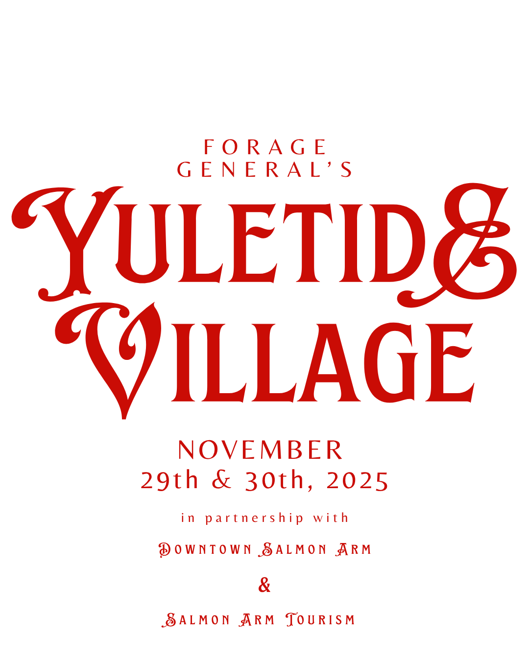 FORAGE GENERAL&#39;S YULETIDE VILLAGE