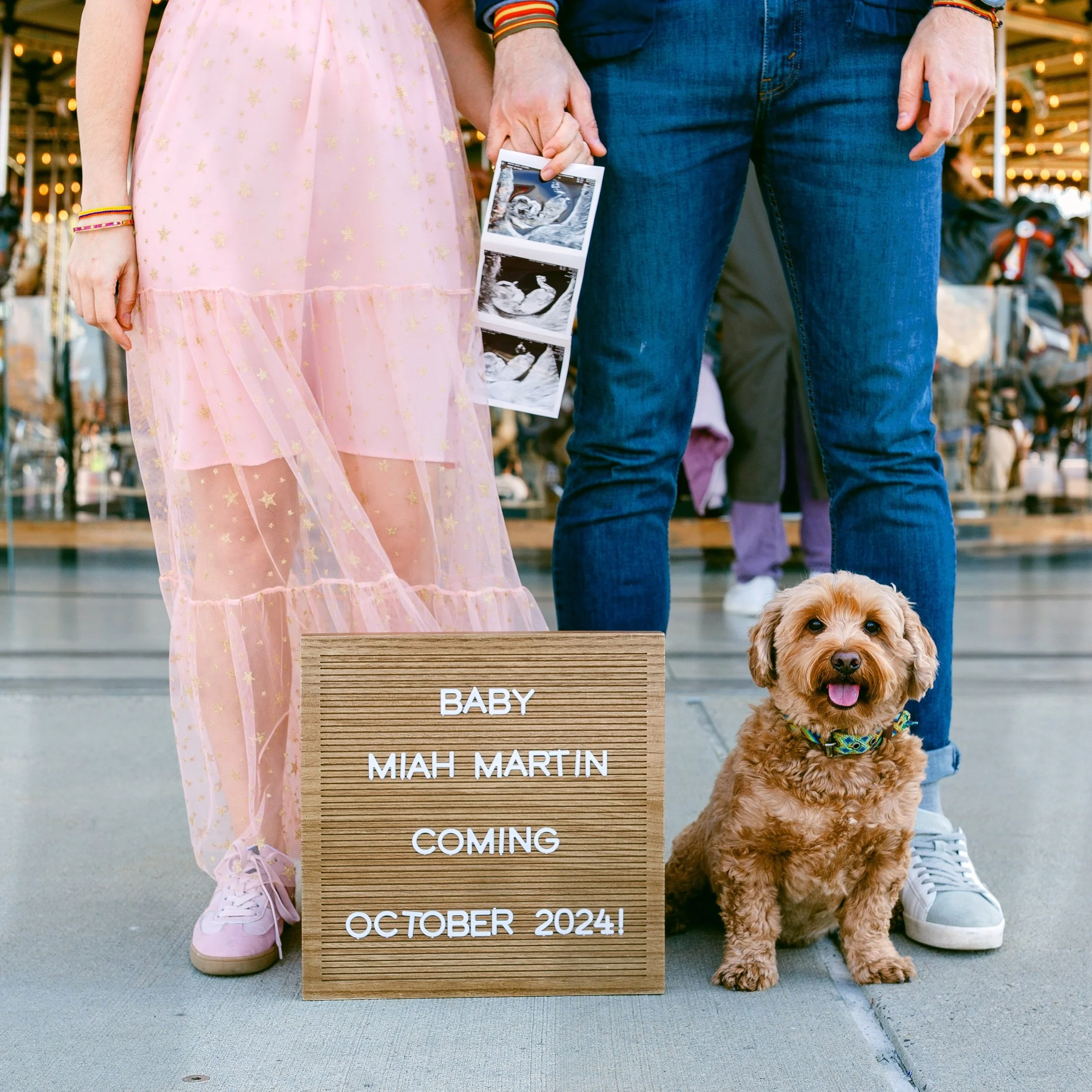 🎀 Baby Miah Martin coming Oct 2024 🎀
.
Our next adventure has begun. Our hearts are full of love as we announce that our ✨family✨is growing. We&rsquo;re feeling blessed, overwhelmed with love and can&rsquo;t wait to meet our little girl 🥹
.
💕A hu