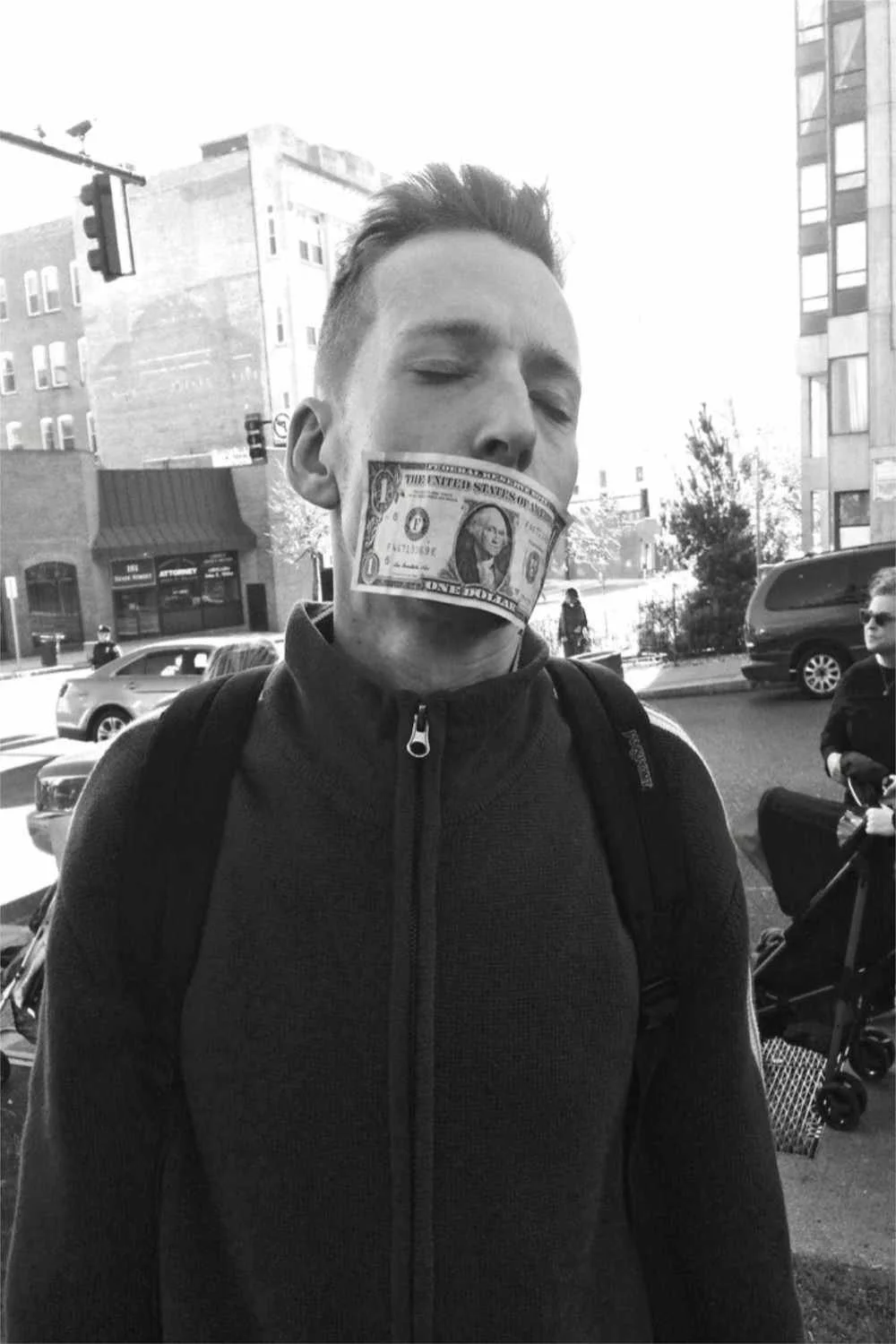 2016 Protest Guy