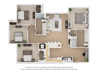 D1 | 4 Bed | 2 Bath