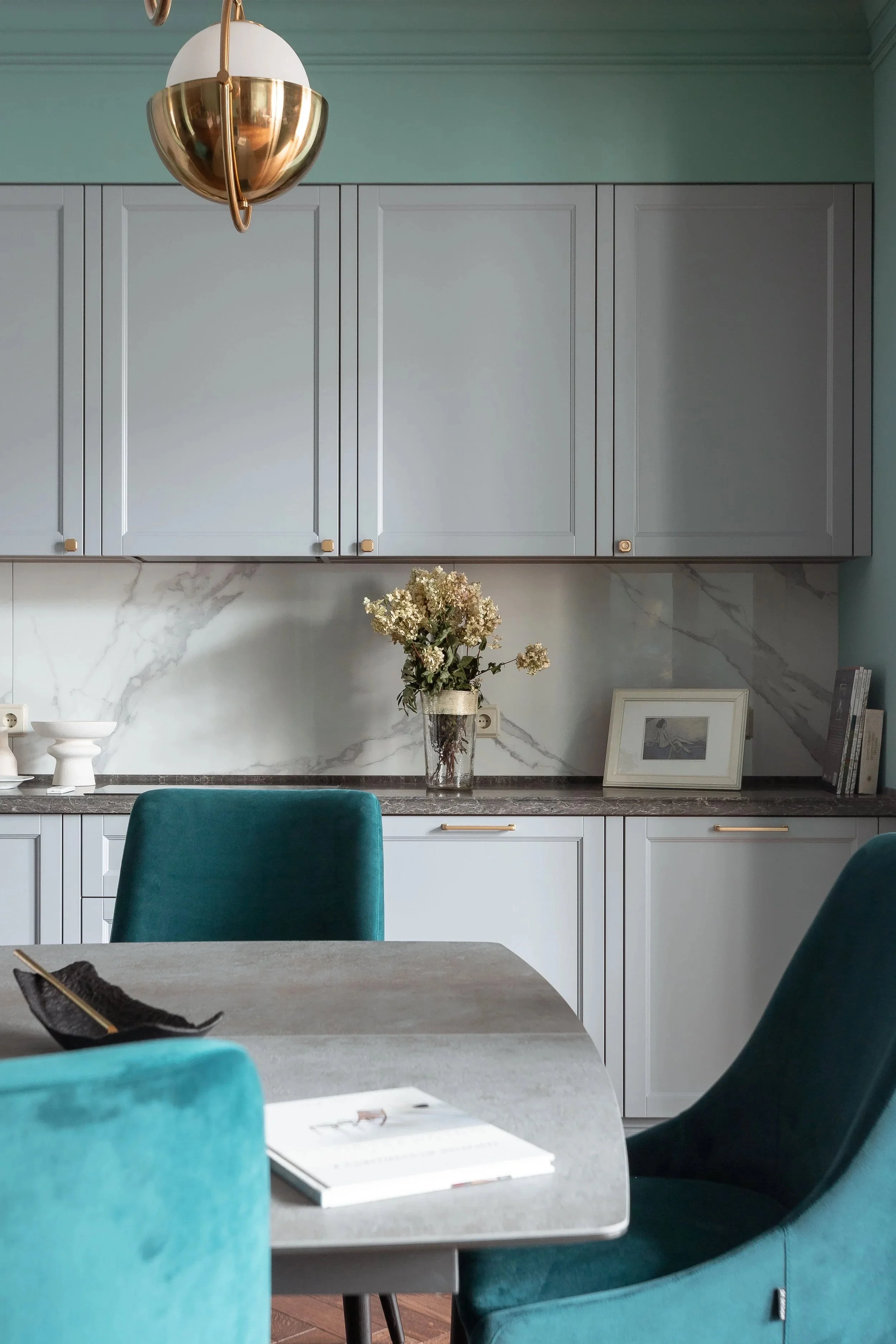 lived-in kitchen