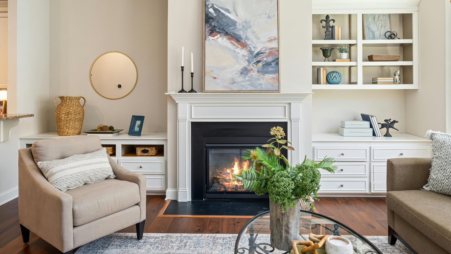 cozy coastal living room