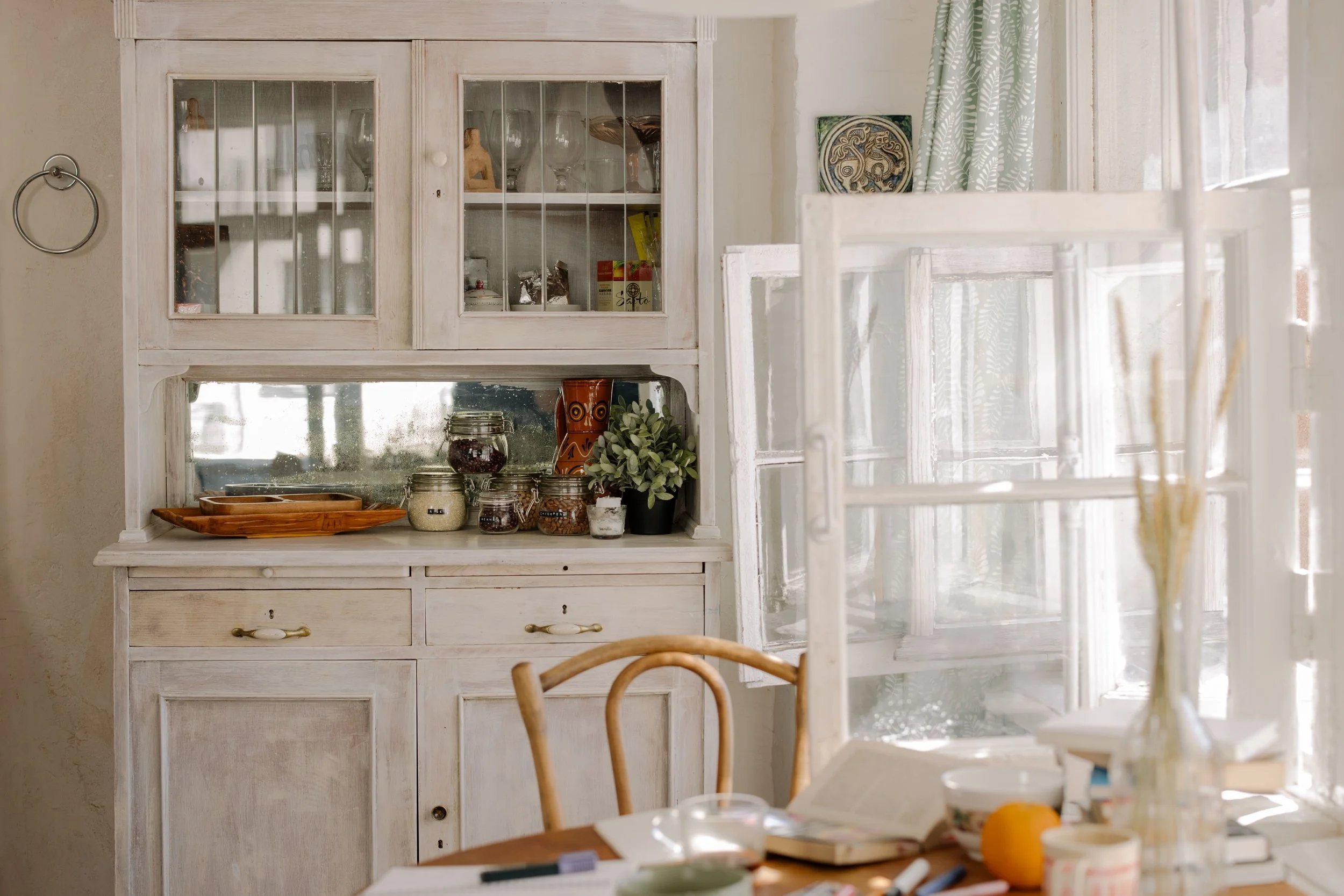 cozy neutral kitchen home