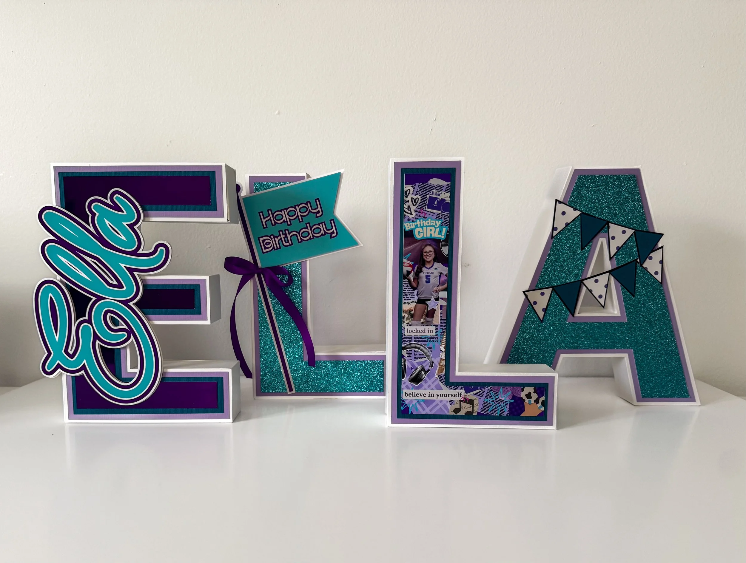 Custom 3D Letters