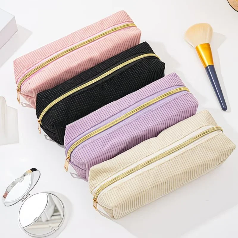 Estuche con diseño de pana | Papelería | Material para oficina | Estudiantes | Regalo