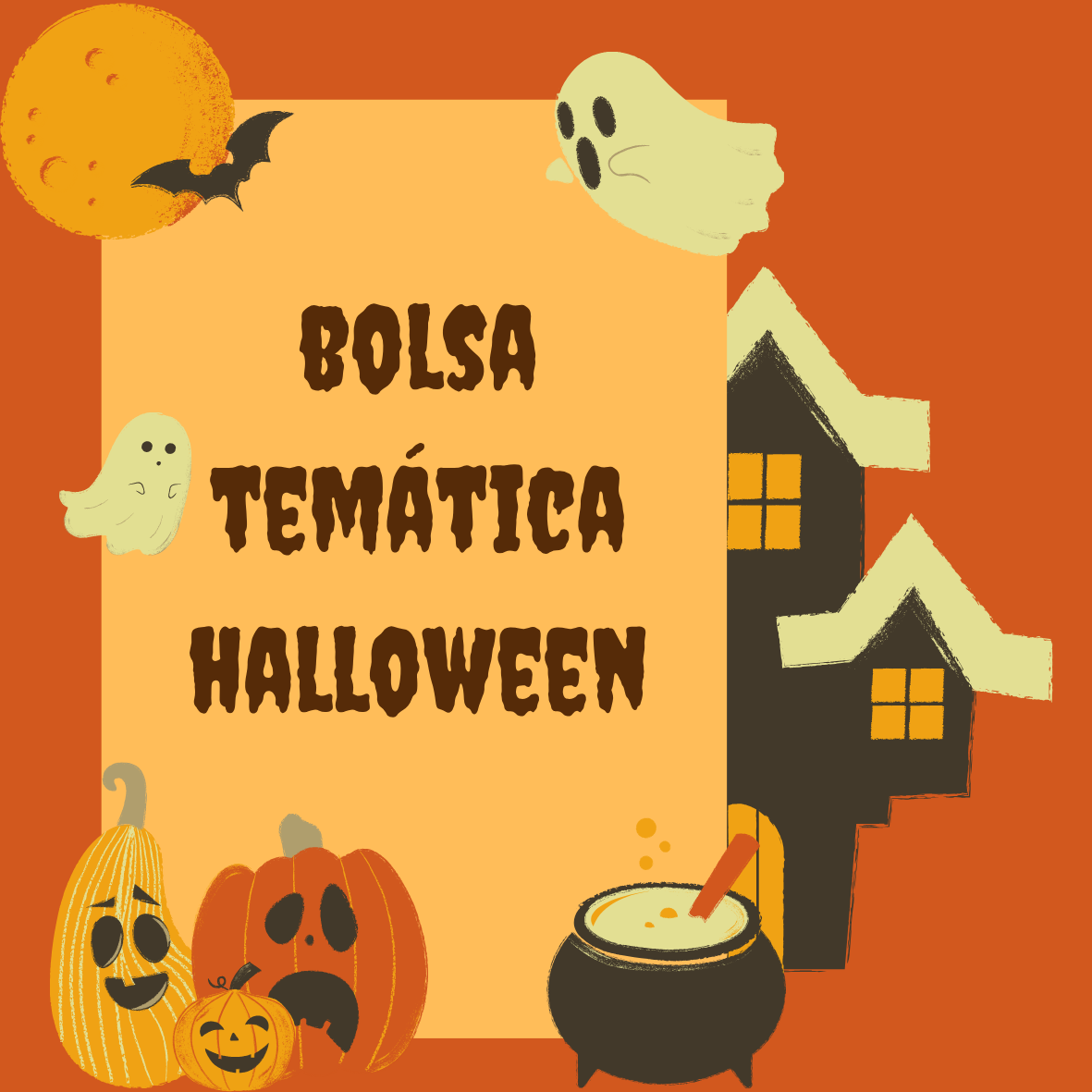 Bolsa Temática Halloween | Spooky | Regalo sorpresa | Paquete personalizado | Selección misteriosa | Lote Bookish | Book Lover