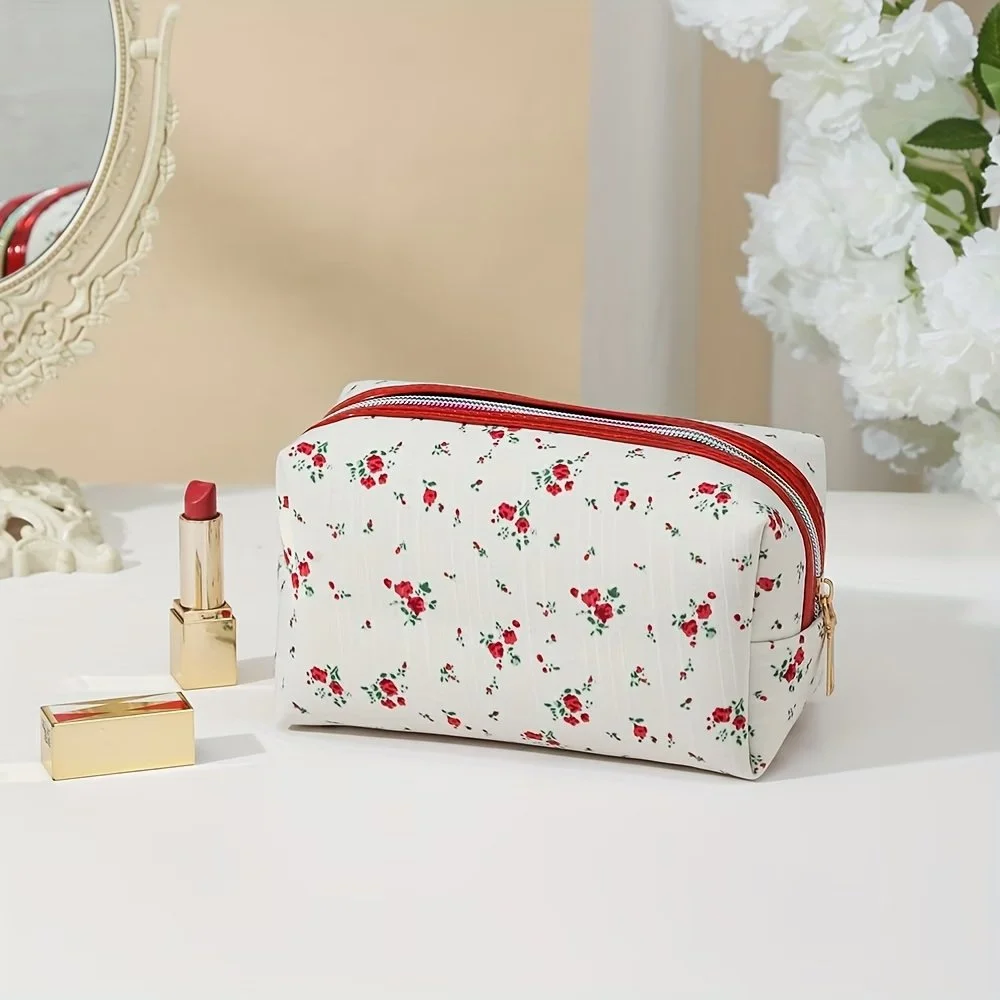 Estuche / Neceser con diseño floral | Papelería | Material para oficina | Estudiantes | Regalo