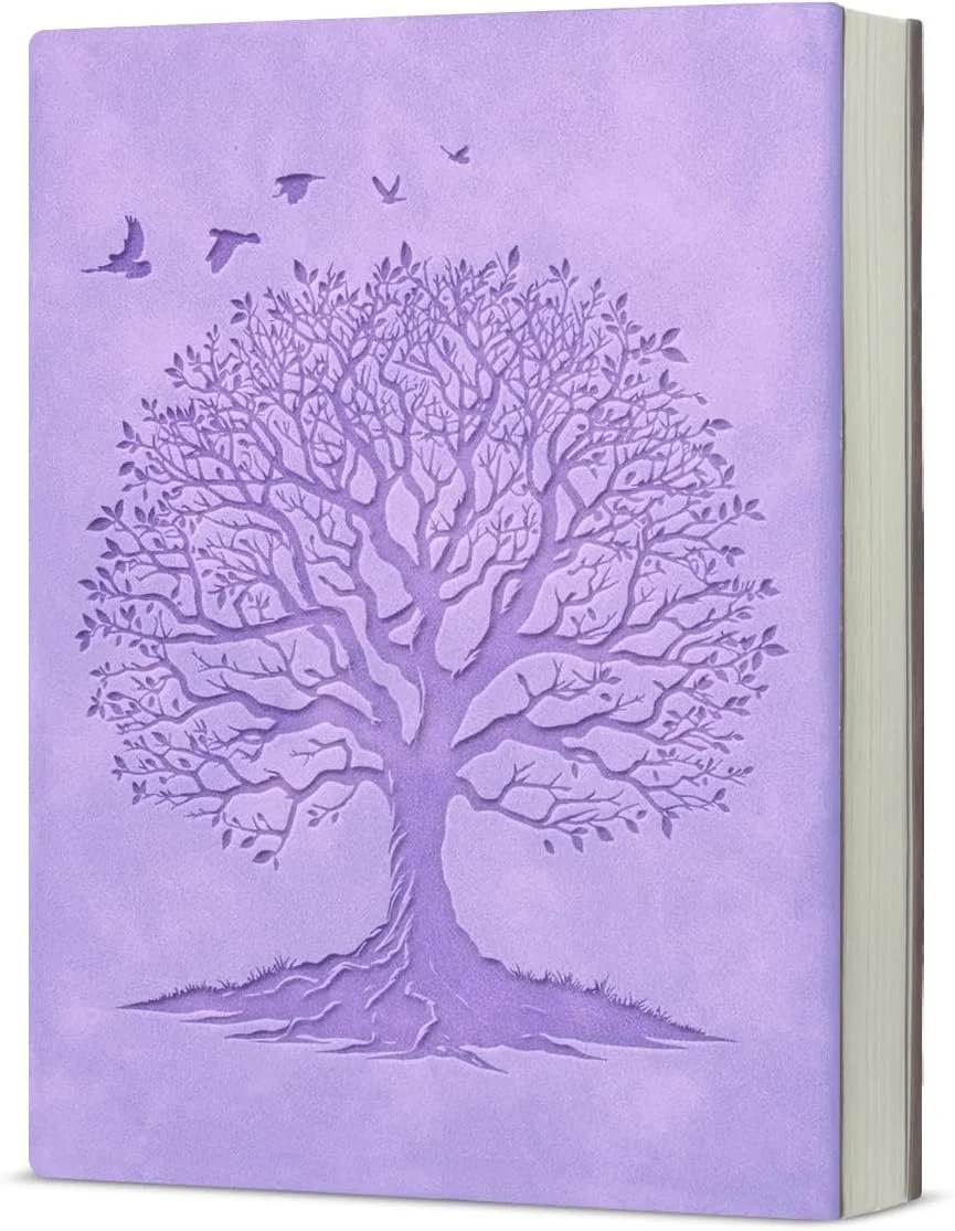 Cuaderno de cuero Árbol de la vida  | Papelería | Material para oficina | Estudiantes | Regalo