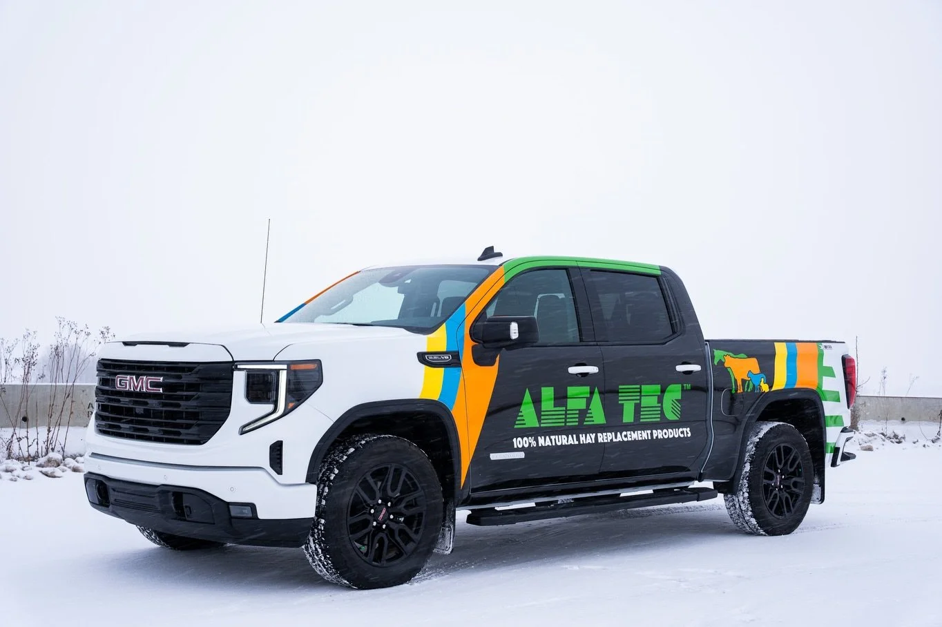 Proof you don&rsquo;t need a full wrap to make a full statement.
Alfa Tec half wrap on a brand new GMC 1500 goes hard 😮&zwj;💨