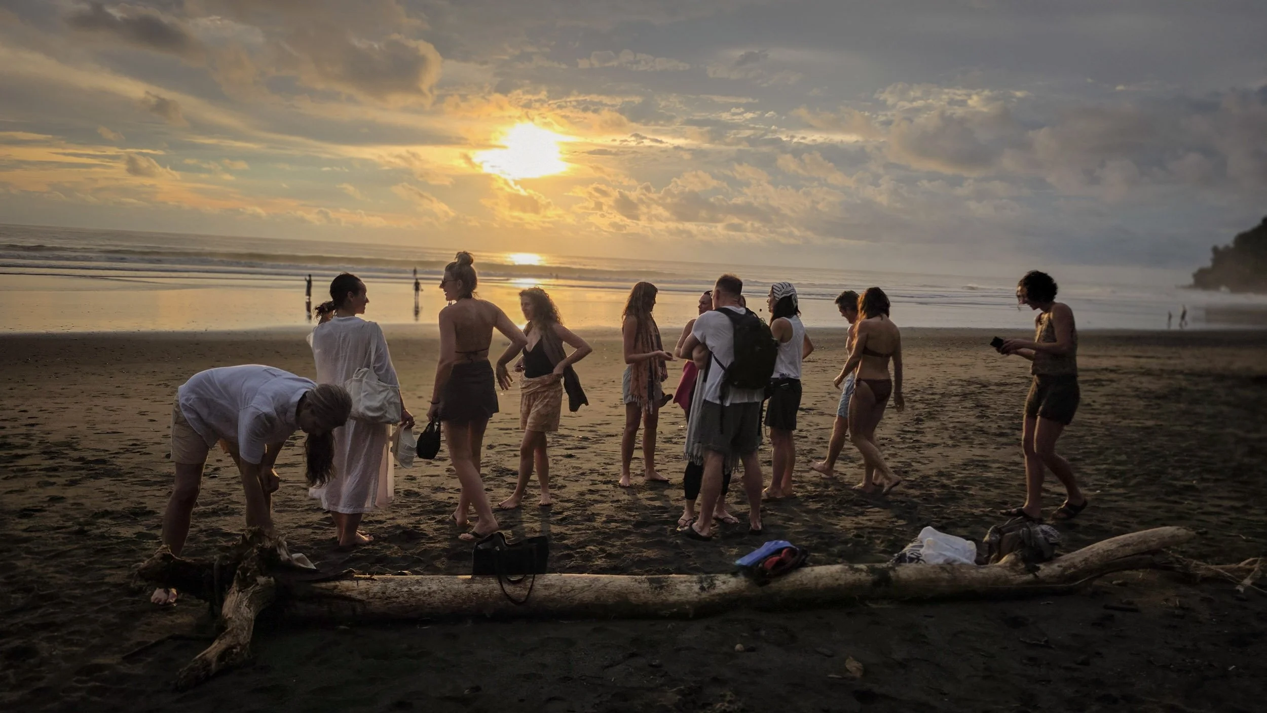 Travelling with friends, Uvita, Costa Rica