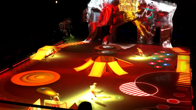 Crystal / Cirque du Soleil //
Creative Director / Stefan Miljevic //
Producer / Olivier Goulet //
Conception / Johnn Ranger //
Lead designer / Étienne Cantin //
Animation / Frédéric Mathieu, Mauricio Dantas Melo