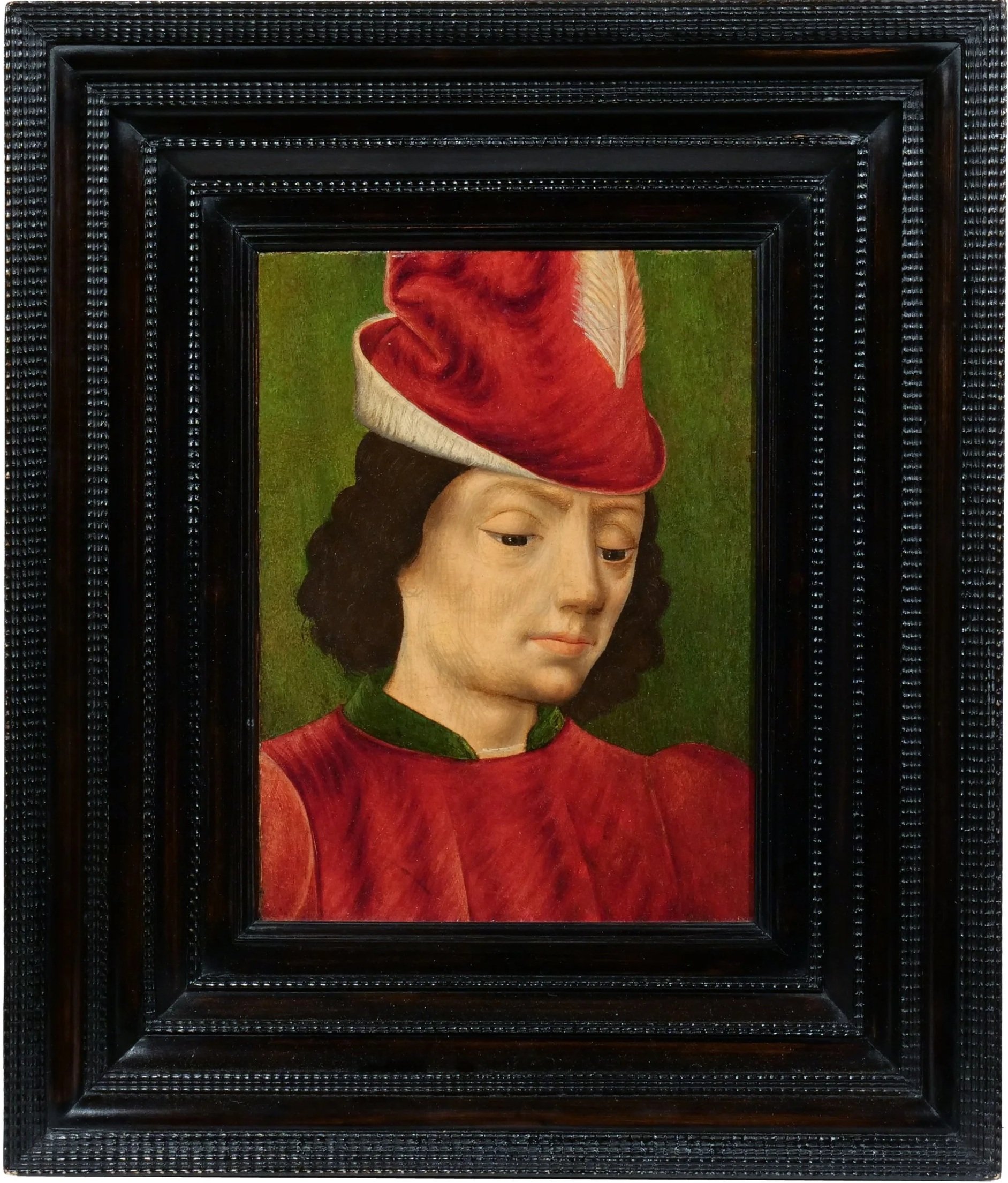 SAVOY SCHOOL, CIRCA 1480 
 A Male Figure, Perhaps St. Sebastian  
Oil on panel 
Sold in December 2025 
 Hammer: $11,000 