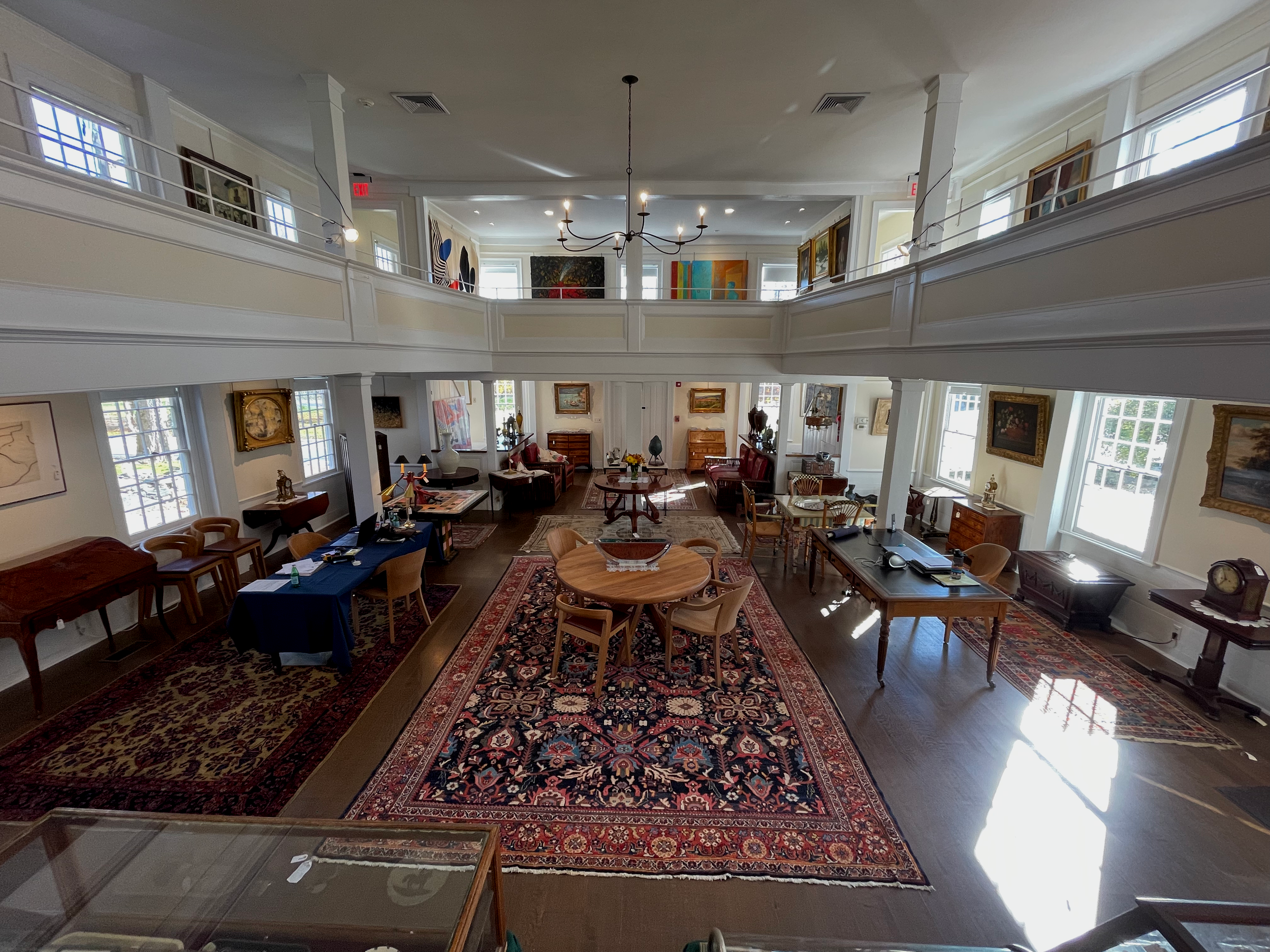 Auction Preview at Historical Hall in Bedford, NY