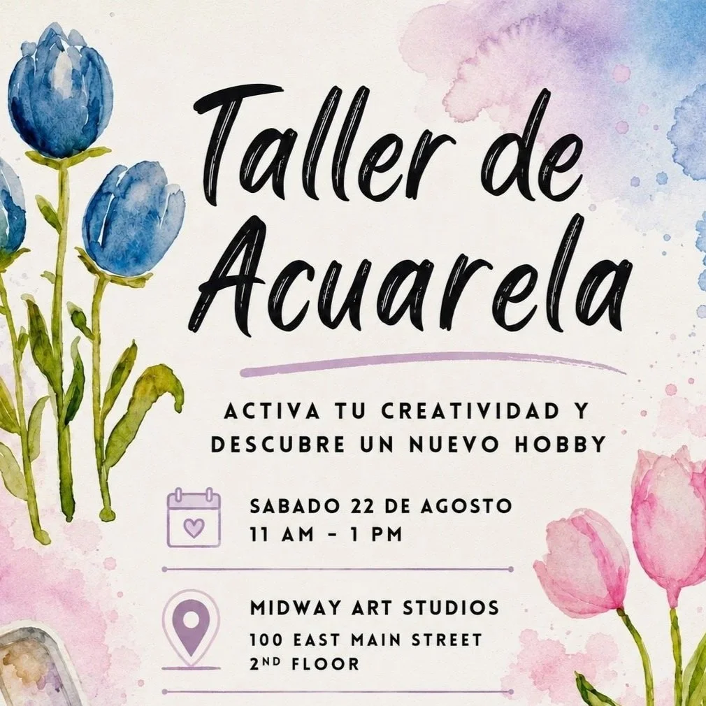 Taller de Acuarela~—Watercolor Workshop in Spanish