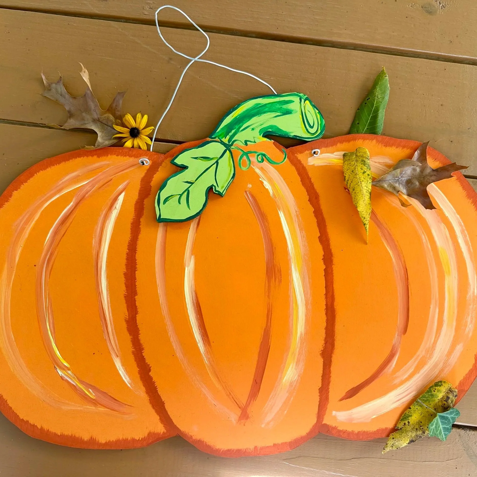 Fall Front Door Hanger Workshop~—Fritz Farm