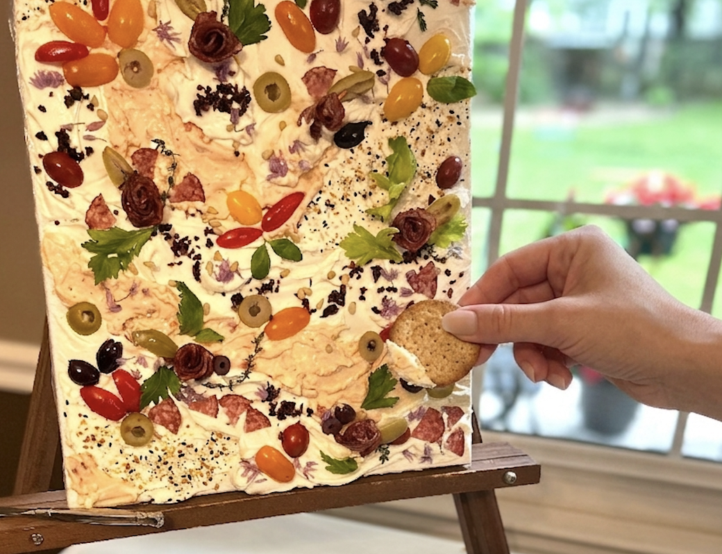 Edible Painted Cheese Canvas~—Fritz Farm