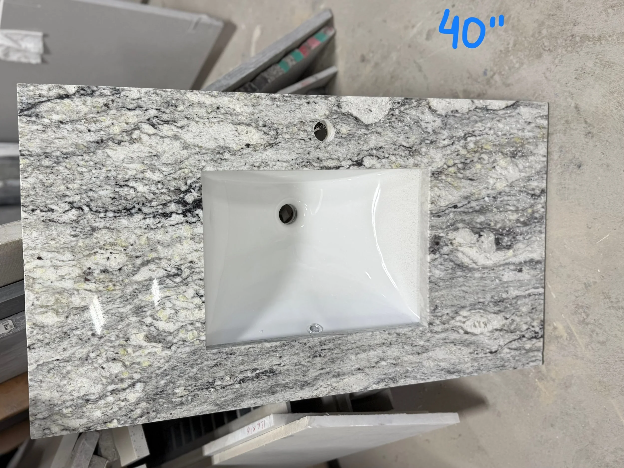 granite vanity