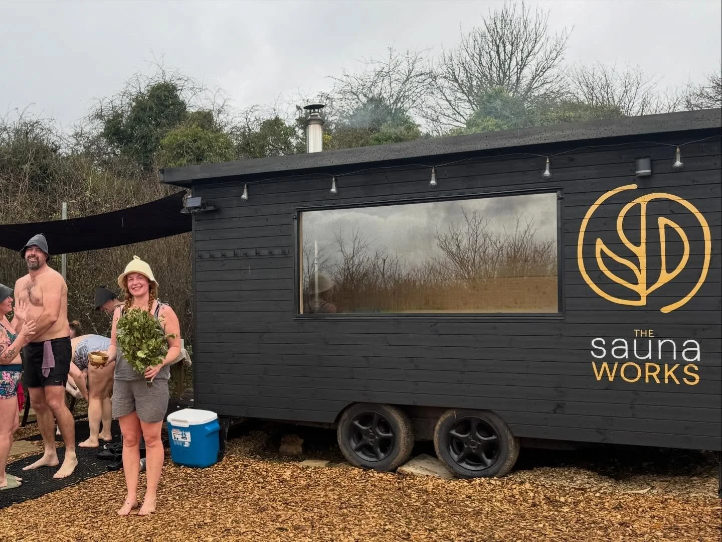 What am amazing day. Thank you so much to Sian @zenden.holistic who ran two brilliant rituals for Imbolc at the sauna this weekend. So much love, emotion and laughter. Sian will be back with us soon - watch this space as the last sessions sold out in