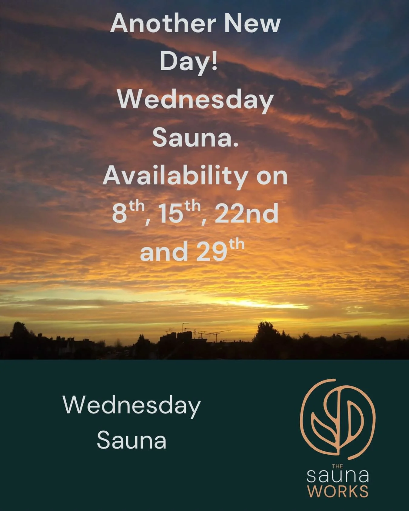 We&rsquo;re trialling some Wednesday availability next month. 

Come and join us for a midweek reset. 

Link to book in bio. 

#sauna
#winchester
#hampshire
#thesaunaworks
#icebath