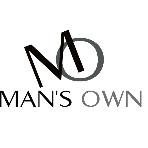 Logo with the words "No Man's Own" and a stylized letter "N" forming part of the design.