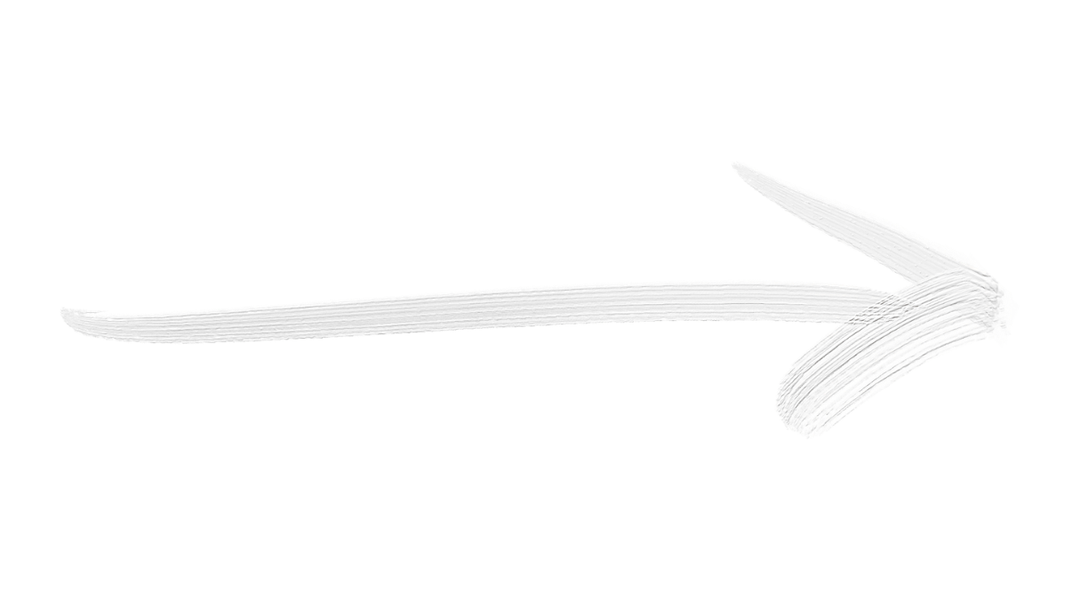 White arrow pointing to the right on a black background.