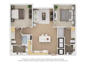 B2 | 2 Bed | 2 Bath