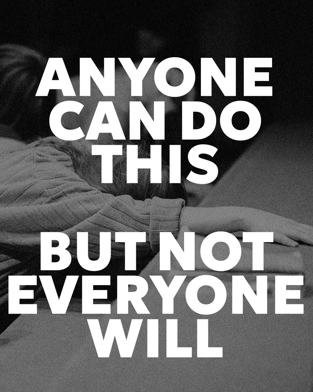 You heard it 🗣️ ANYONE CAN DO THIS BUT NOT EVERYONE WILL!

In the communities we serve, we see young people living in poverty. A physical poverty of food scarcity, high dropout rates, and addiction; and a spiritual poverty of loneliness and hopeless
