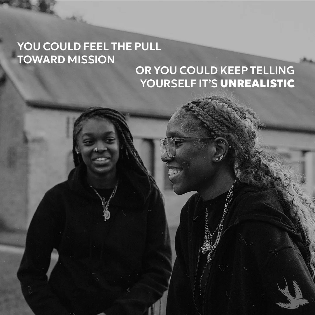 Could I really do that? 

A lot of young adults feel called to something more.
But the questions, fear, and unknowns make mission life feel impossible.

We get it. We&rsquo;ve been there.

That&rsquo;s why Vagabond Missions exists: to train, form, an