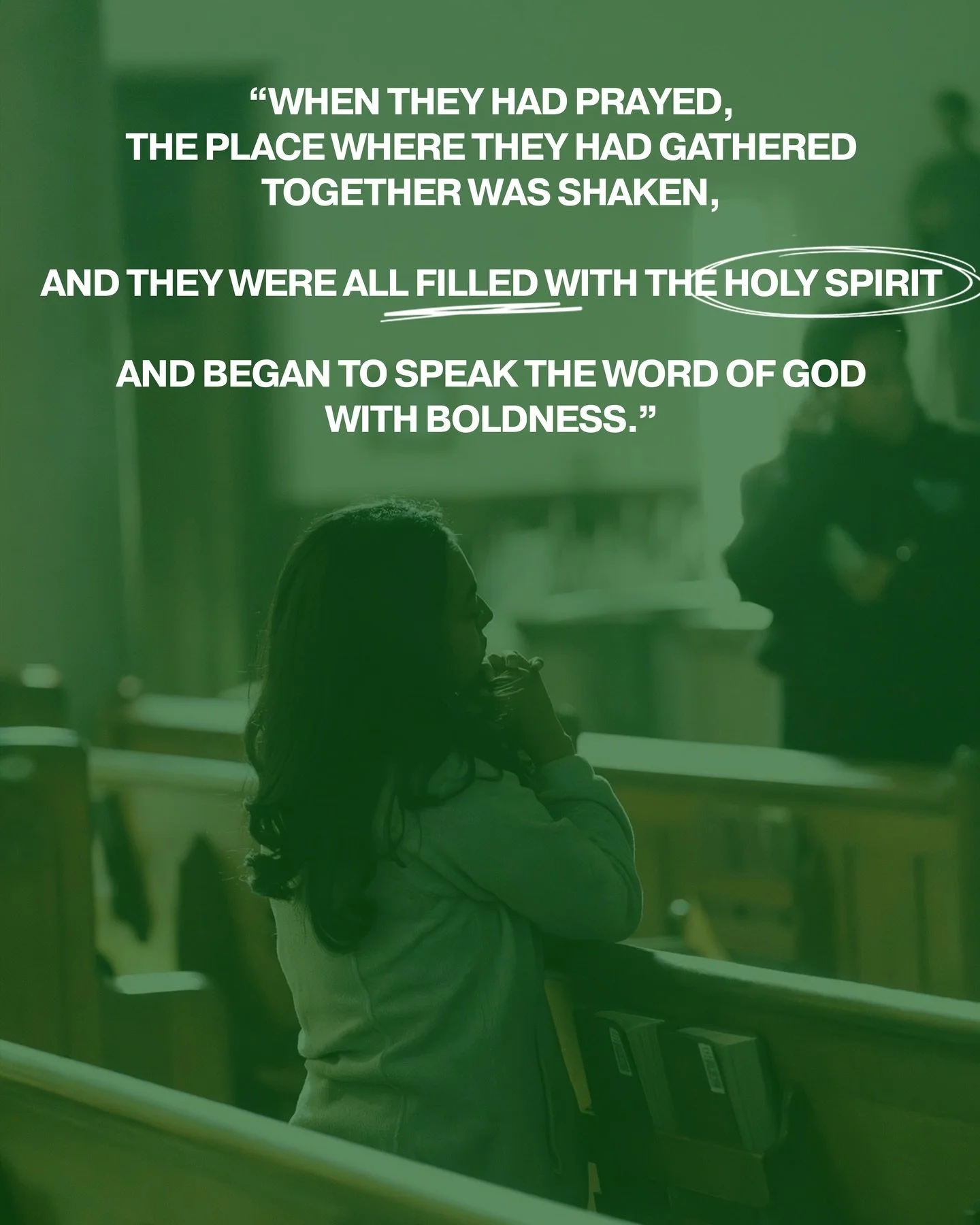 Speak the Good News BOLDLY 

The Gospel needs to be put into action! Let our words and passions be a witness to Christ&rsquo;s teachings. 

Do not be afraid. In communion with the Church, filled with the Holy Spirit, go forth boldly.