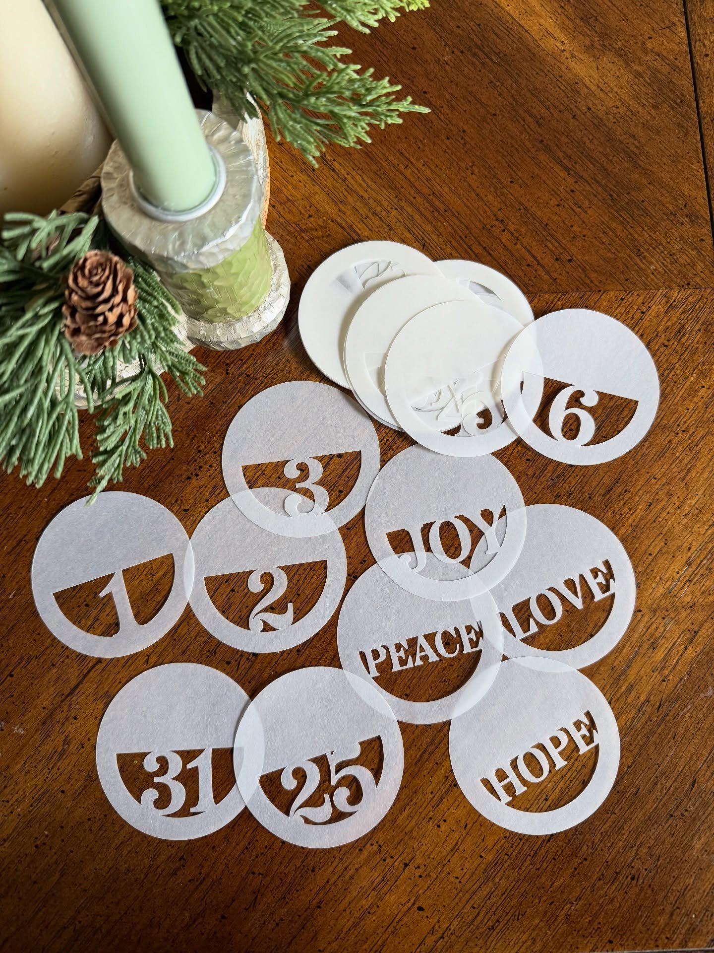 Last day for 30% off everything in my shop at @heyscrappershop  These circle tags are under $3 and includes printable PDF&rsquo;s that can be punched out in 2.5&rdquo; circles and SVG files to cut with your digital cutting machine. There&rsquo;s so m
