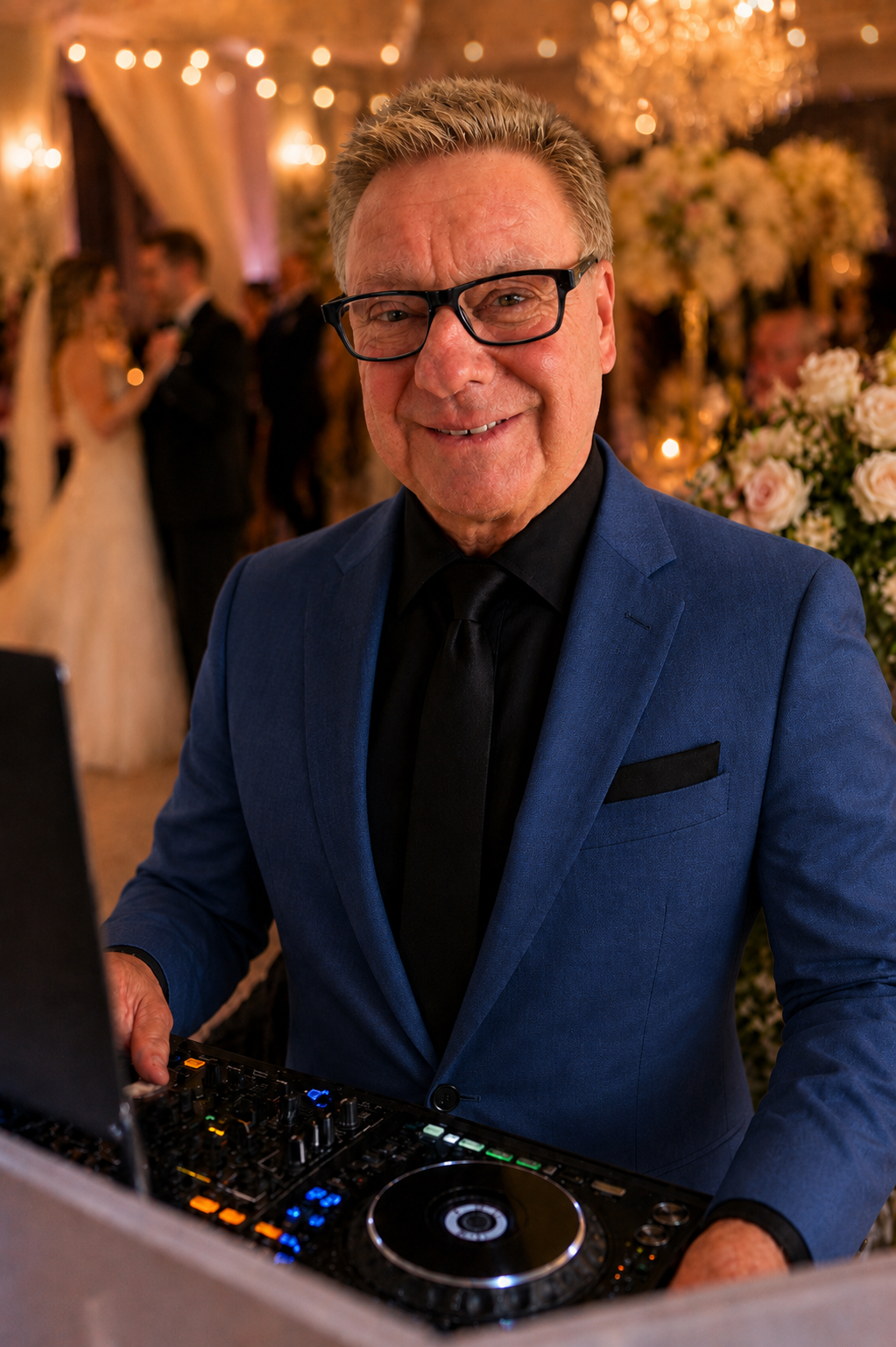 Dave Shannon doing his thing at an Edmonton wedding.