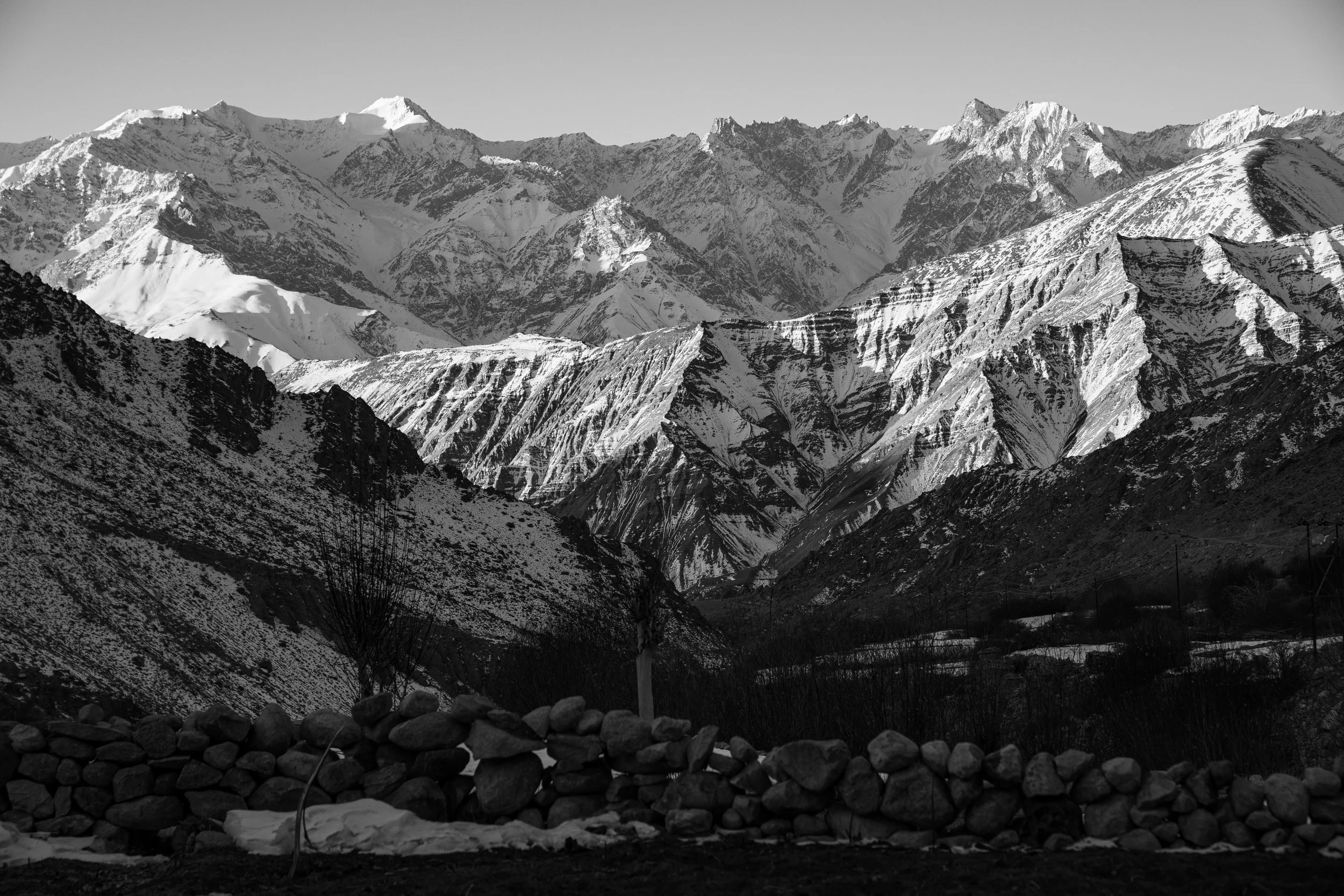 Snow Leopard Lodge View - B&W (1 of 1).JPG