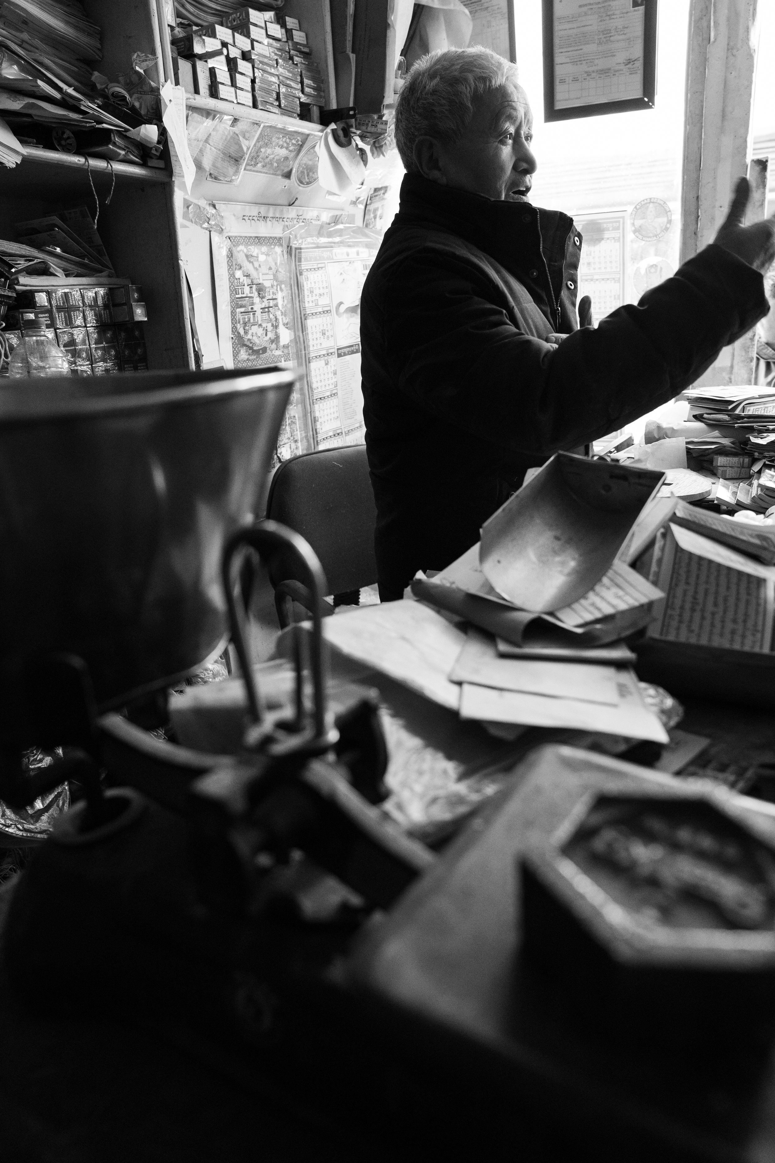 Leh Astrologer 2 - B&W (1 of 1).JPG
