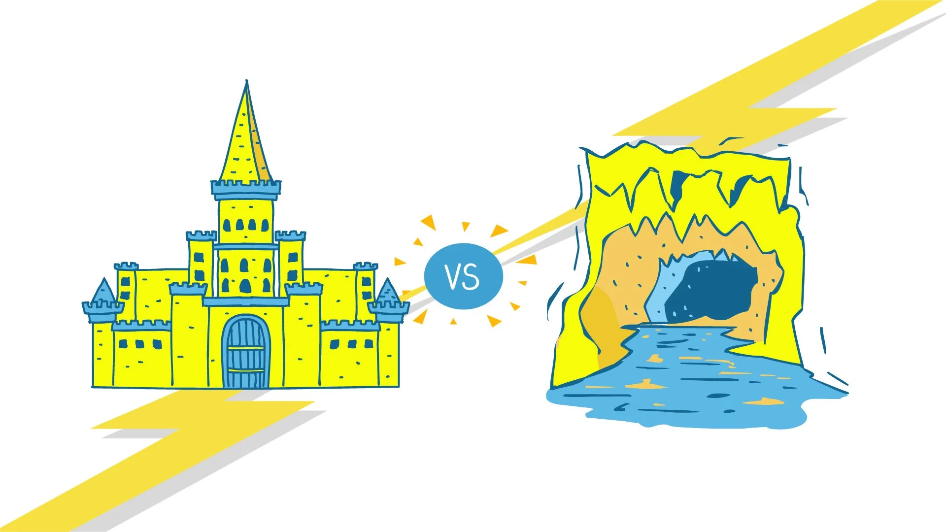 Castles vs Caves