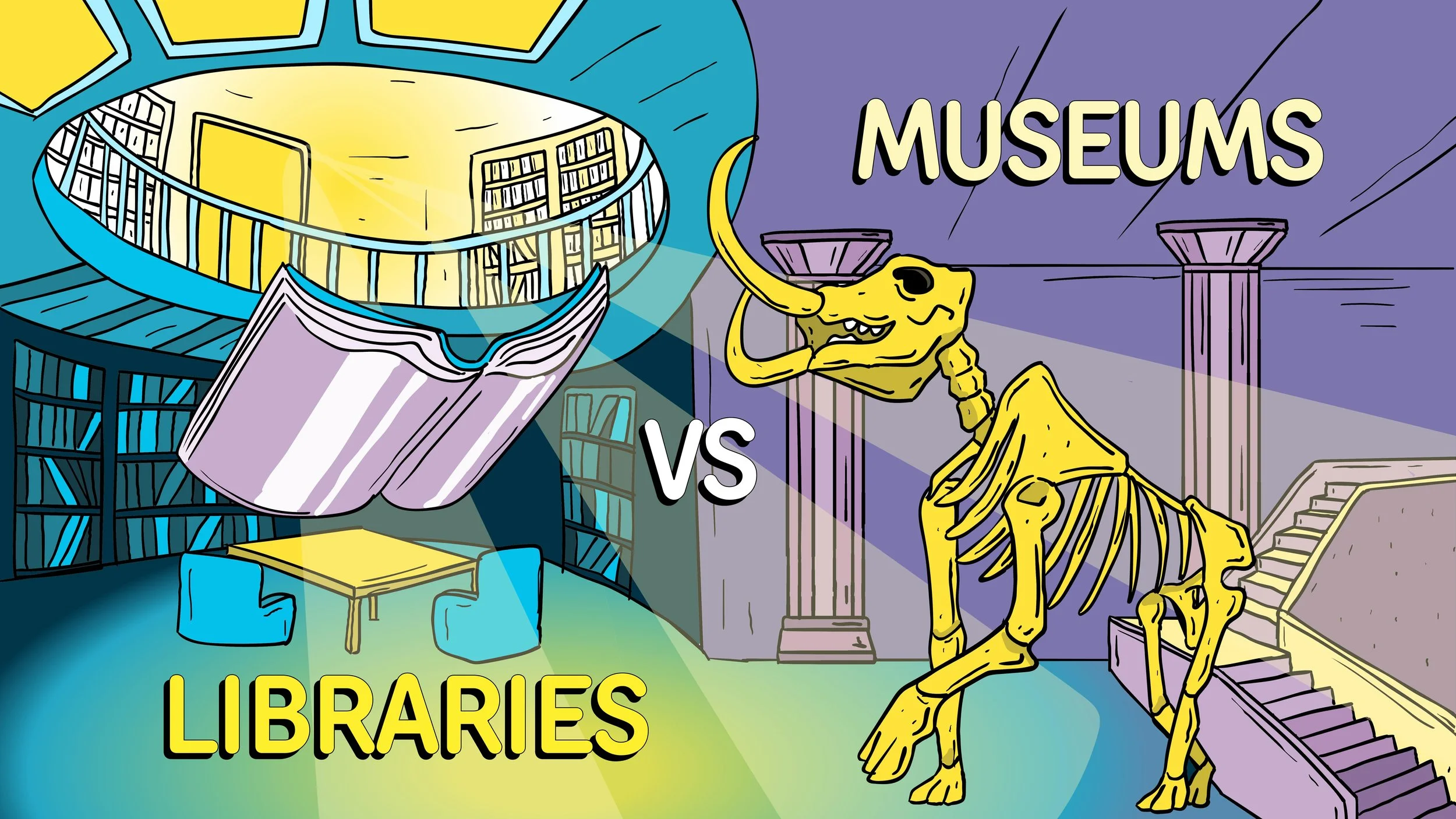 Libraries vs Museums