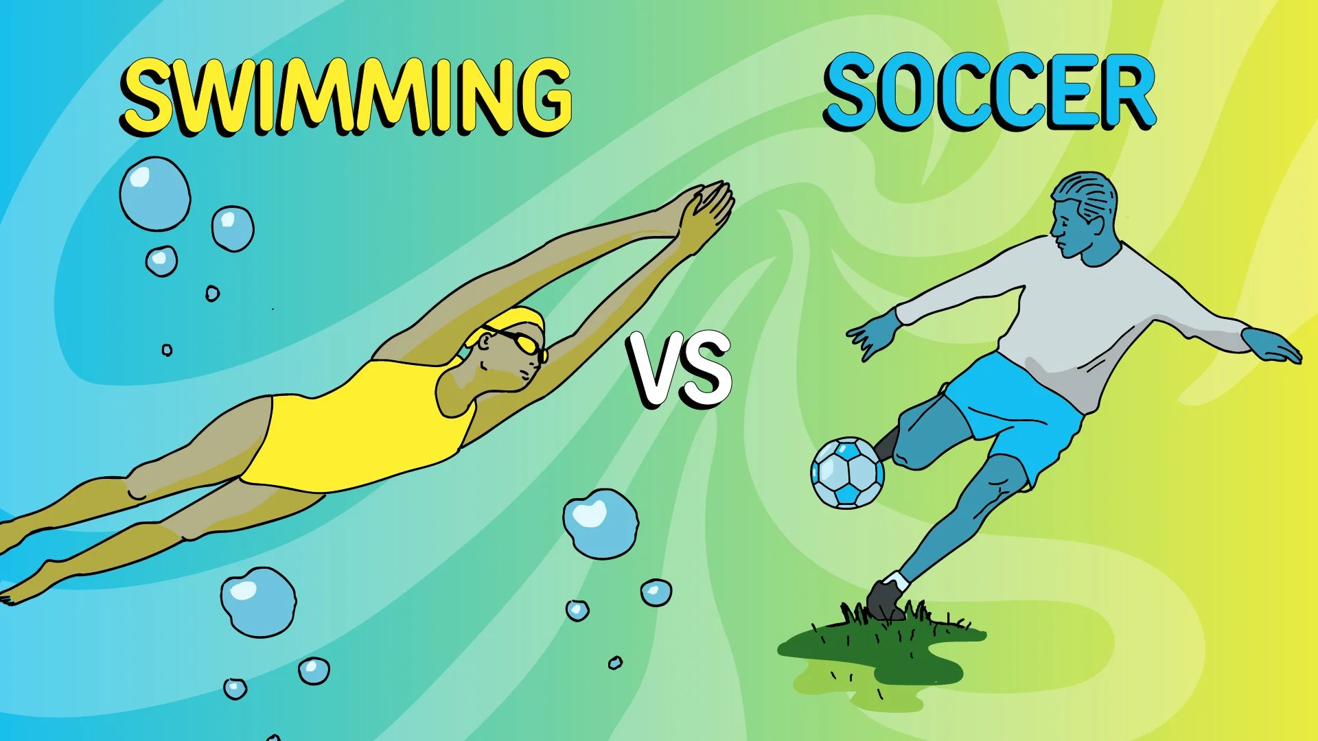 Swimming vs Soccer