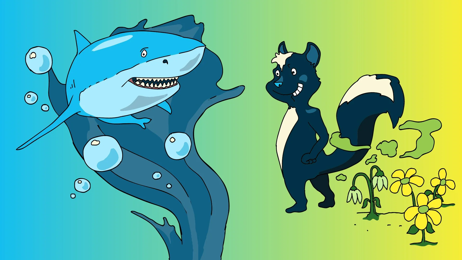 Sharks vs Skunks
